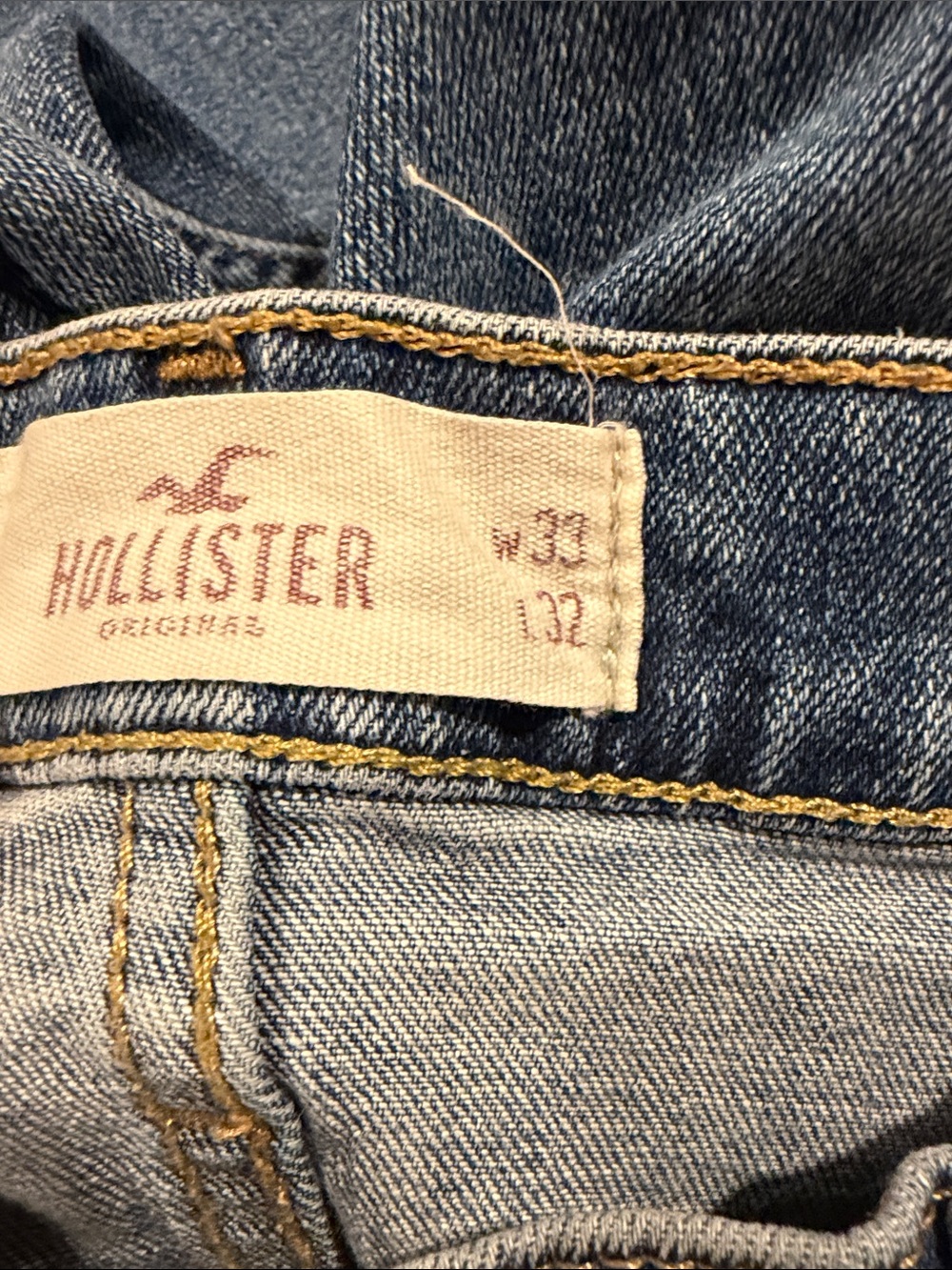 Hollister Slim Fit Blue Denim Jeans 32x32